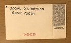 1991 Neil Young   Sonic Youth Social Distortion Philadelphia Concert Ticket Stub