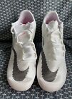 Rare Nike Zoom Ja Fly 3 Track Spikes White Black Rawdacious Dm2338-100 Sz  11 5