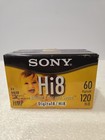 3 Sony Hi8 Hmp Video Tape 60 Min Digital8 120 Min Hi8 New Set Of 3