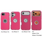 For Iphone 12 13 14 15 16e 17 18 Pro Max Shockproof Heavy Duty Rugged Case Cover