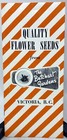 Vintage The Butchart Gardens Quality Flower Seeds Order Catalog Victoria B c  Ca