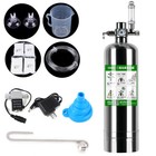New Aquarium Co2 Generator System Kit Carbon Dioxide Reactor Cylinder Plants Diy