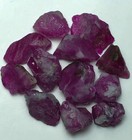 45 Ct Natural Redish Pink Ruby Rough Lot Jewellery Size From Afganistan