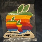 Vintage Apple Computer Rainbow Logo Decals Pack Of 4 Stickers Sealed 1978   83