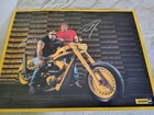 Vtg Orange County Chopper Occ Caterpillar Motorcycle -alban- Poster Paul Jr   Sr