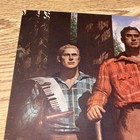 Rare Ad 1946 Pennsylvania Railroad Centennial 2 Handsome Rugged Lumberjack