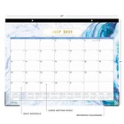 2025-2026 Blue Sky Gemma 22  X 17  Academic Monthly Desk Pad Calendar