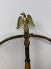 Mid Century Scales Of Justice Marble Base Brass Scale Wood Post 1960 s