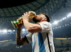 Lionel Messi Signed Argentina World Cup Home Jersey shirt - Coa - 2022--see Desc