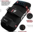 Muay Thai Kick Pad By Rdx  Boxing Training Pads For Martial Arts kickboxing Pads