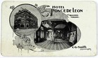 Hotel Ponce De Leon Circa 1895 Roanoke Virginia Victorian Business Card Cg Smith