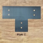 Posthugger    Brackets For 6 X 6 Posts - Heavy Duty Shop Table Pergola - Usa Made 