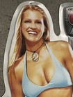 Coors Light Beer Thermometer Bikini Girl Metal   Tin Sign Coors Original 33 x22 