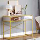 42  Modern Vanity Desk With  2 Drawers Makeup Dressing Console Table For Bedroom