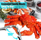 7 Pcs Seafood Tools Set Stainless Steel Crab Leg Crackers Lobster Utensils New
