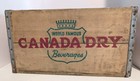 Vintage Canada Dry Beverages Crate  Hornell  Ny