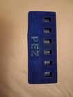Vintage For Pez No Feet Felt Display Stand  6 Pez  Blue  Sweet 