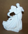 Bride   Groom First Dance Wilton Bianca Wedding Cake Topper Resin 5 1 2   Z2