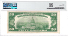 1929  50 Frbn Federal Reserve Bank Note Cleveland Pmg Xf40  d00616743a