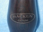 Backun Fatboy 62 5mm Grenadilla Wood Ringless Bb Clarinet Barrel - For Selmer