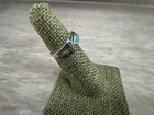 Sterling Silver Turquoise Ring Sz 4 75 Southwestern Style 1 44dwt