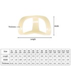 5pcs Oval Finger Splints Trigger Finger Kit For Size 2 3 4 5 6 7 8 9 10 11 12 Us
