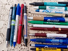 Lot Of 30 Vintage Modern Advertising Ball Point Pens