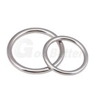  O Ring Heavy Duty Solid Metal Round Rings Welded Smooth A2 304 Stainless Steel