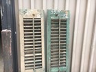 Pair C1890 Louvered Green Window House Shutters Central Ct 59 5    X 12    X 1 25   
