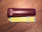 Pickett Pocket Slide Rule Model N600-es Trig W Original Leather Case