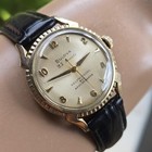 Rare Vintage Bulova Men s Automatic Watch 10bpac 23jewels Sunburst Dial Usa 1955