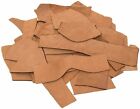2lb Scraps 5 6oz  2 0mm  Brown Full Grain Leather Tooling Crafts 100  Cowhide
