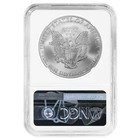 2010  1 American Silver Eagle Ngc Ms70 Brown Label