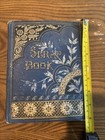 Victorian Era Scrap Book  Embossed Cover  Empty
