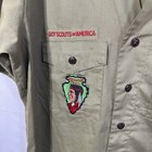 Vintage Boy Scouts Of America Official Shirt Milwaukee Keepataw Trail Arrowhead