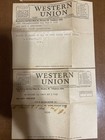 Western Union Telegram From 1935