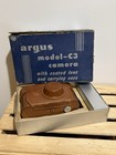 Vintage Argus Model C3  brick  Rangefinder Camera W 50mm F 3 5 Lens