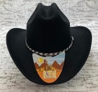 Kids Black Western Hat Cowboy Rodeo Kids Hat  Sombrero Vaquero Texana  Kids Hat