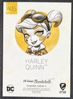 Harley Quinn 2018 Cryptozoic Dc Bombshells Lil Production Sketch Card  a05  nm 