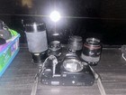 Lot Of Camera And Lenses Unsure Of Condition See Photos