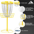 Pro 24-chain Disc Golf Basket