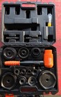 Hydraulic Knockout Punch Tool Kit 15 Ton 1 2-4 Inch 10 Dies