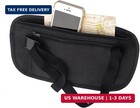 Money Belt Travel Pouch  Hidden Waist Wallet Pouchs  Moneys Bag With Zipper