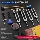 Tuning Fork Kit For Healing - 128hz  136 1hz  256hz  384hz Weighted   Unweighted