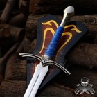 Hand Forged High Carbon Steel Viking Sword Medieval Battle Ready With Scabbard
