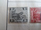 Early Collection Federated Malaya States Stamps Album Page 11 Stamps