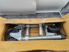  qty 4  Metaltech I-ibsjc12h4 Casters With Leveling Jacks Adj To 6 