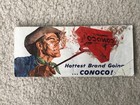 Vintage 1963 Conoco Road Map - Texas The Long Star State
