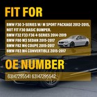 Smoke Front Bumper Side Marker Reflector Light Lamp For Bmw F30 M Sport F32 1-10