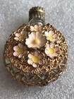 Antique Czechoslovakian Perfume Bottle Czech Glass  Vintage Perfume Bottle